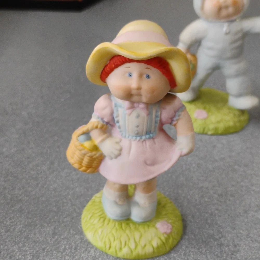 Vintage Cabbage Patch Kids Porcelain Figurines - Picture 5 of 6